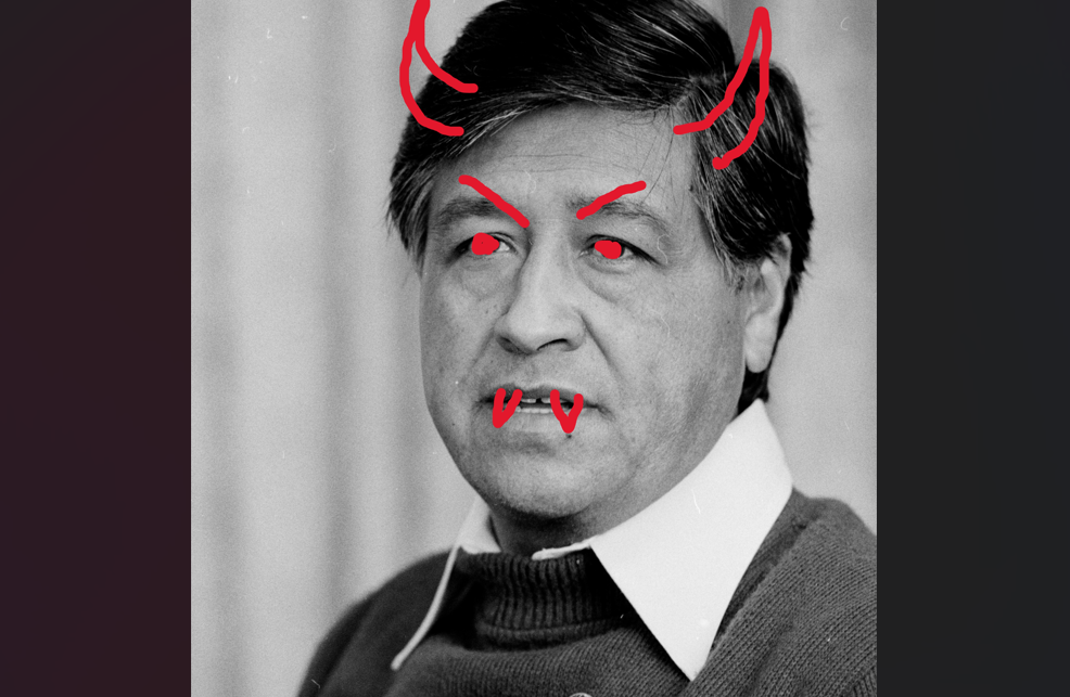 César Chávez and The Filth Behind The Halo