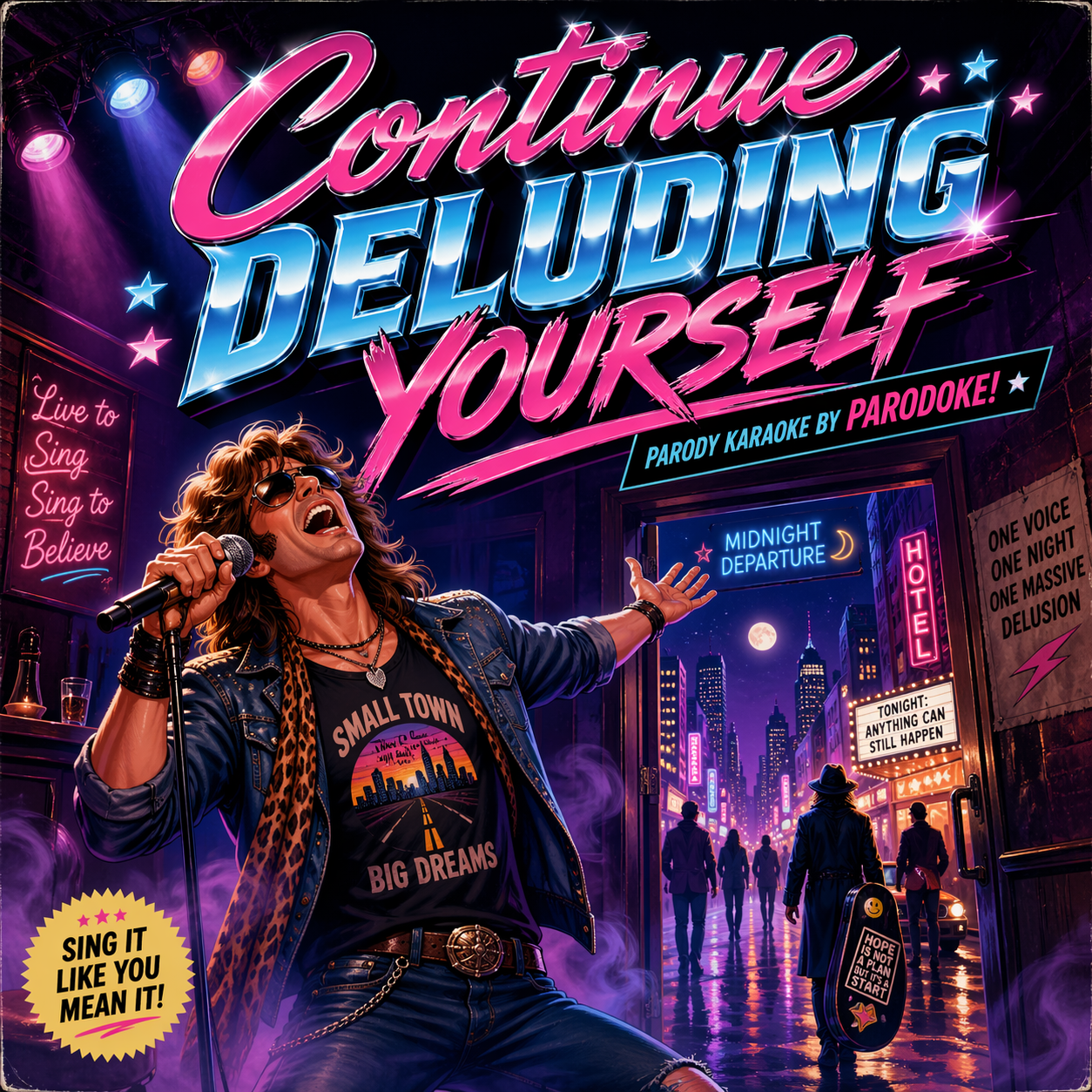 
SCREW PUBLISHER PRESENTS
PARODOKE!The First-Ever Fill-In-The-Blanks Karaoke Game
